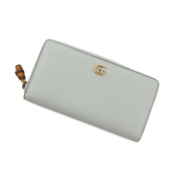 GUCCI Double G Long Around Wallet Leather lilac - Picture 2 of 15